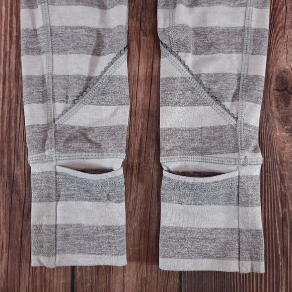 Lululemon Womens Size 2 Race Your Pace Zip Long Sleeve Shirt Pullover Gray - Picture 7 of 13